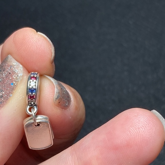 #11 Retired Authentic Pandora Hero Dog Tags charm - Picture 7 of 8